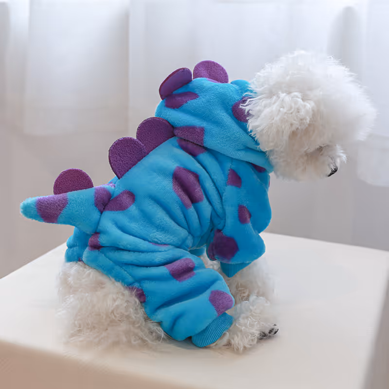 Pet one-piece transforming clothes